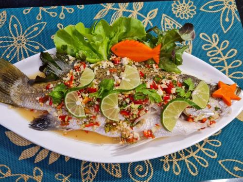 Steamed Fish in Lime Sauce